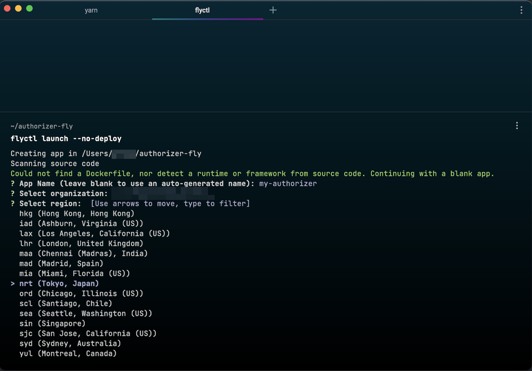Authorizer at Fly.io